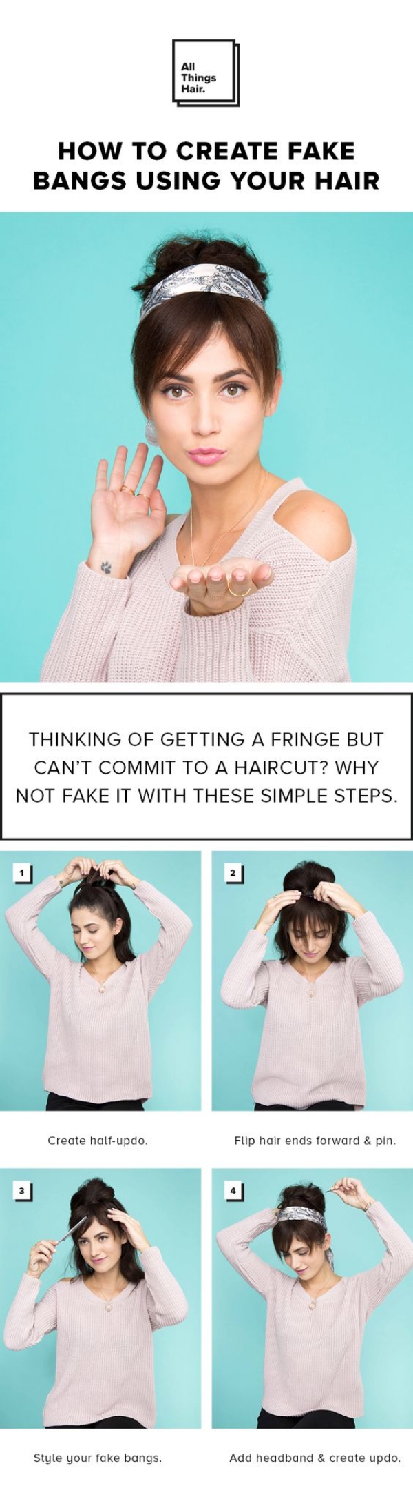 Hairstyles-That-Can-be-Done-in-3-Minutes