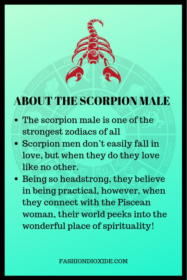 what does a pisces man like in a scorpio woman