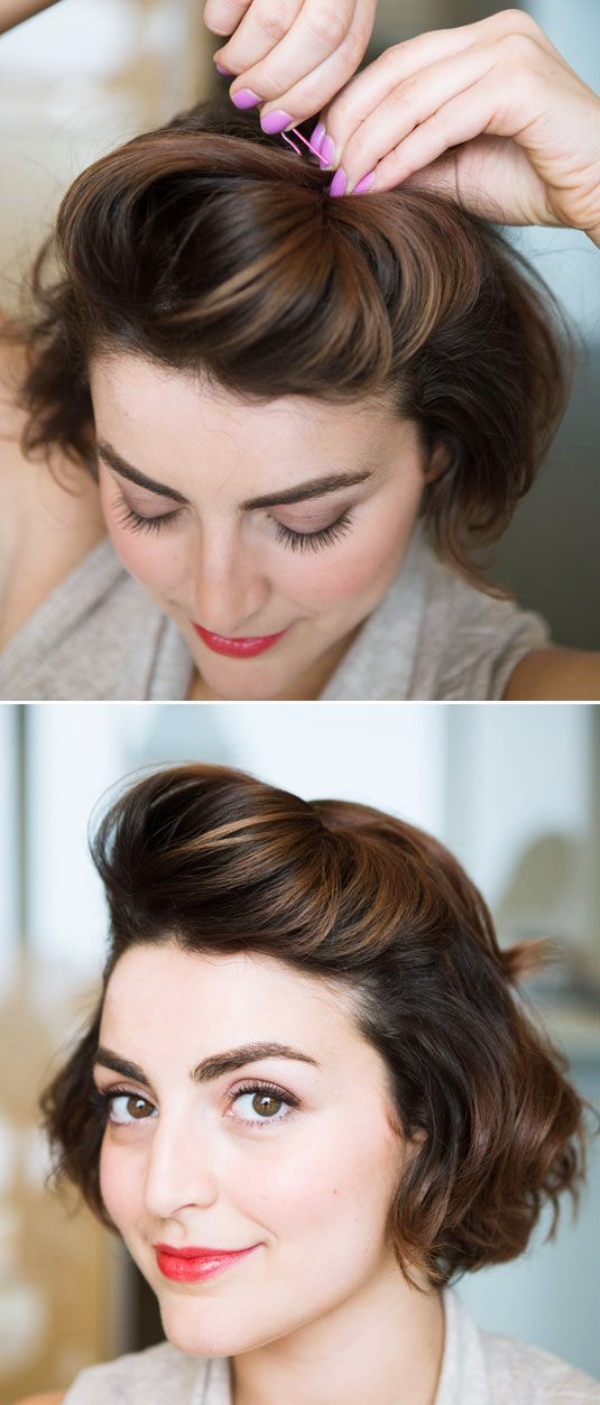 Quick Easy Hairstyles For Short To Medium Hair
